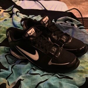 Nike Black and White Athletic Shoes